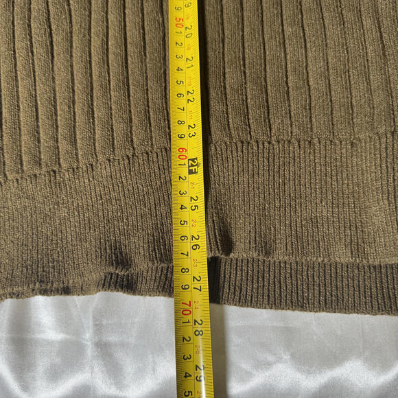 Patagonia Rib Knit Sweater L Brown Organic Cotton Hemp - Picture 6 of 8